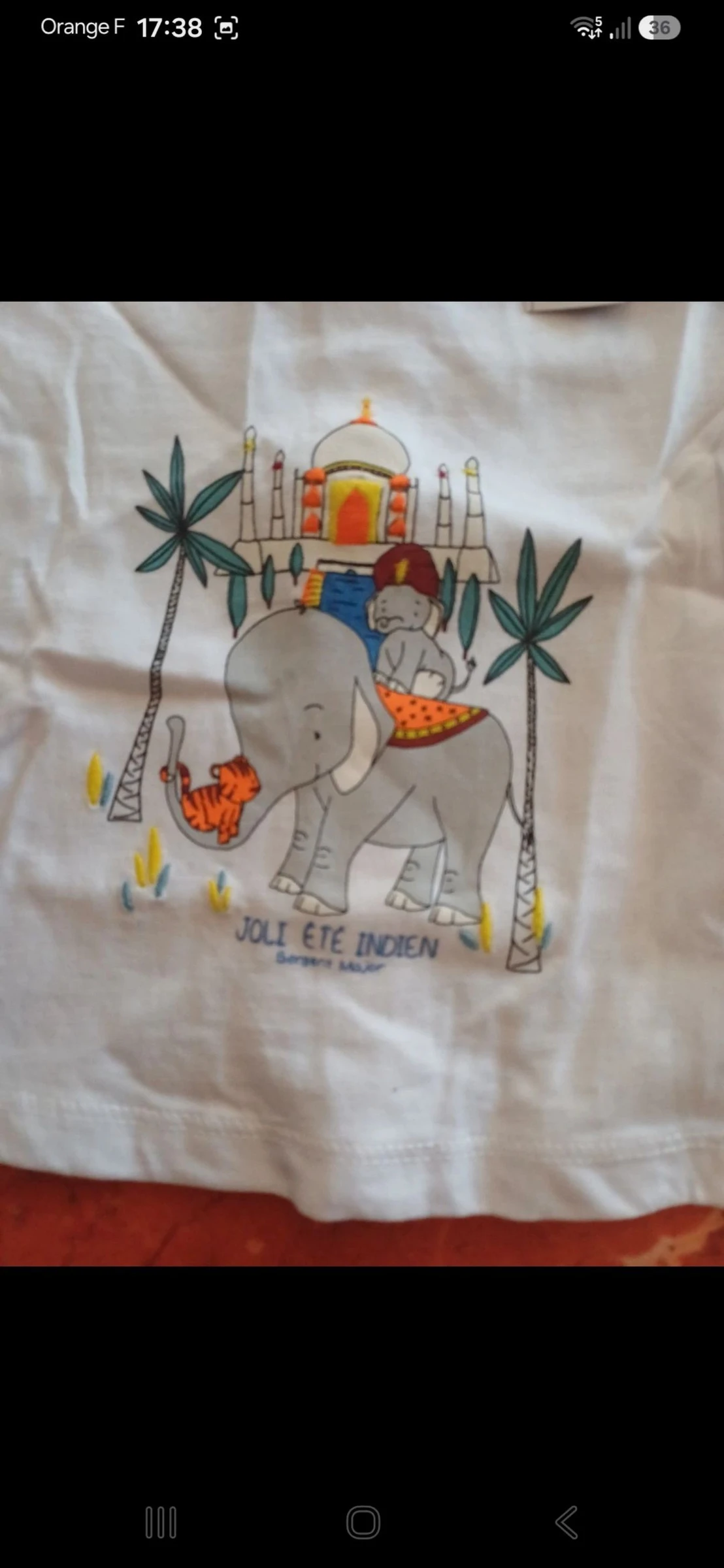 Camiseta para bebé talla 6 meses – photo 2